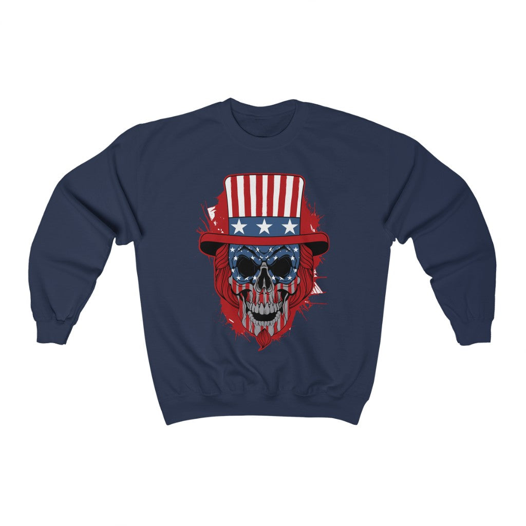 Halloween scary Unisex Heavy Blend™ Crewneck Sweatshirt - Phu Design | Website | Graphic Design