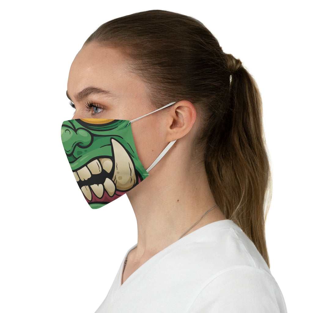 Spooky fabric Face Mask - Phu Design | Website | Graphic Design
