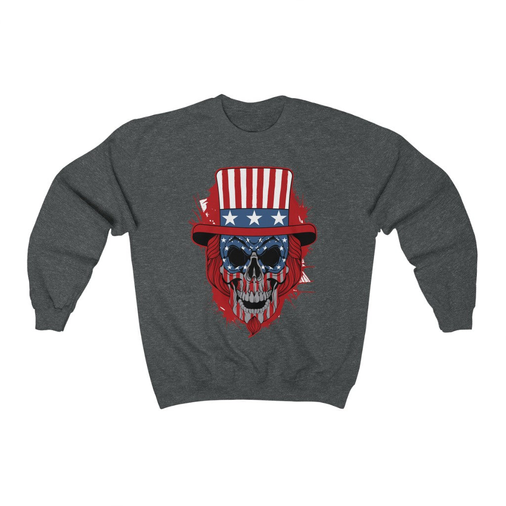 Halloween scary Unisex Heavy Blend™ Crewneck Sweatshirt - Phu Design | Website | Graphic Design